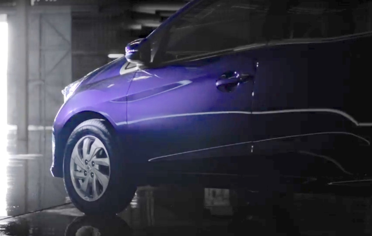 2021 Honda Mobilio  facelift  side teaser Ridebuster com