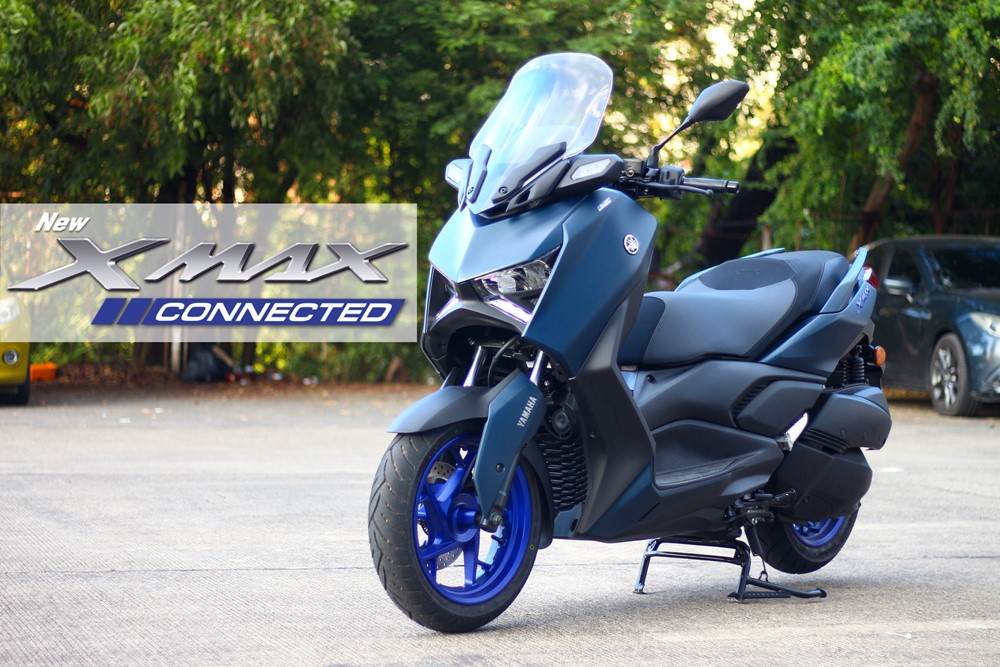 Yamaha Xmax Connected 2023 รีวิวสัมผัสแรก หน้าใหม่ ใส่แน่นที่ฟีเจอร์