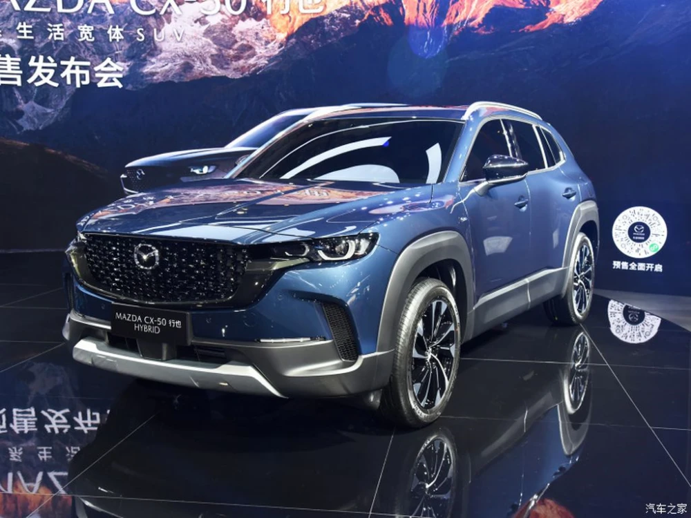 Mazda CX50 Hybrid เผยโฉมจีน คาดวางขุมกำลังจาก Toyota